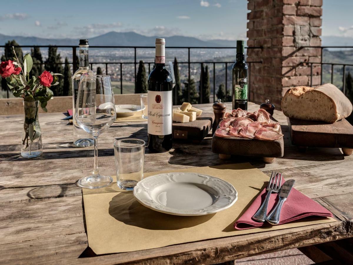 Bed and Breakfast Tenuta Di Capezzana Seano Exteriér fotografie