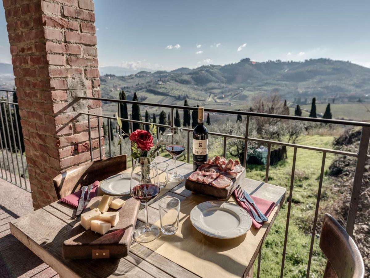 Bed and Breakfast Tenuta Di Capezzana Seano Exteriér fotografie